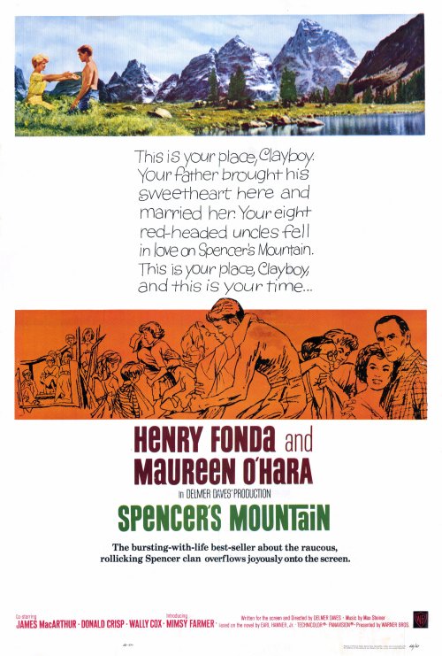 Spencer's Mountain Movie Poster